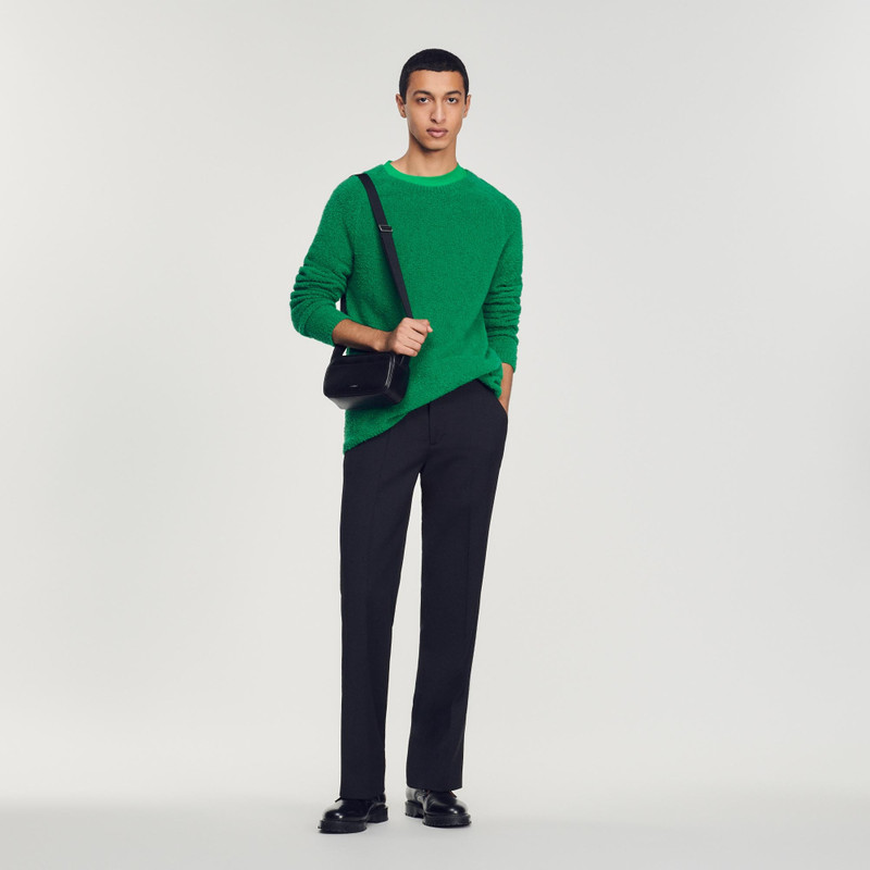 Sandro Small smooth leather bag outlook