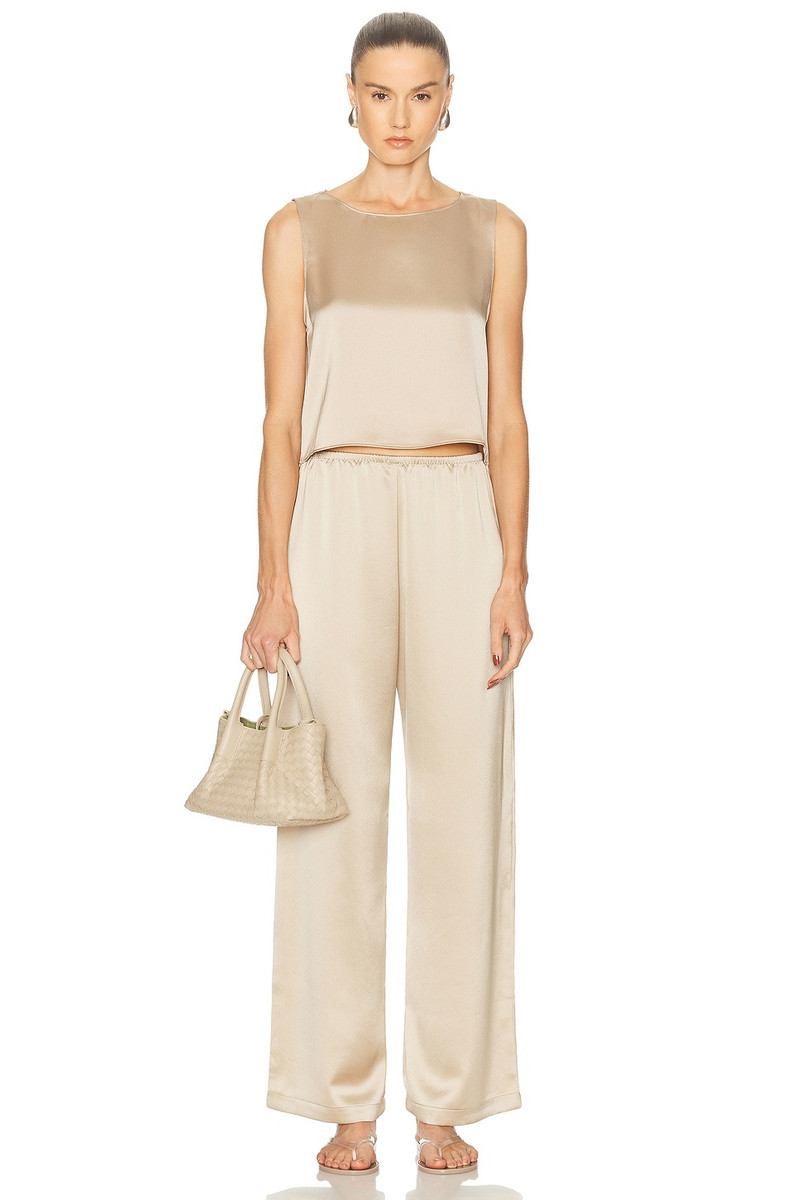 LESET Barb Crop Sleeveless Crew Top outlook