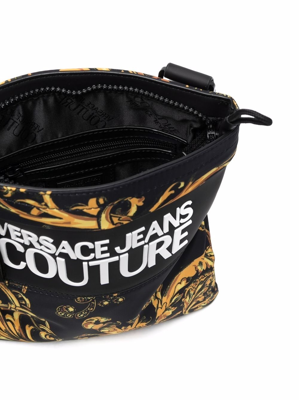 Baroque print messenger bag - 5