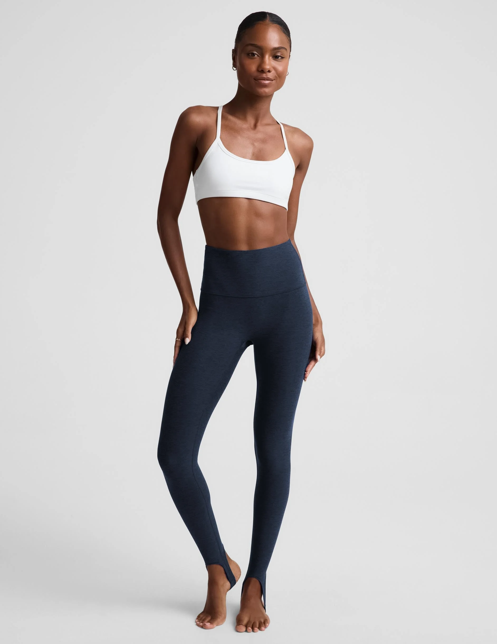 Spacedye™ Stirrup High Waisted Midi Legging - 1