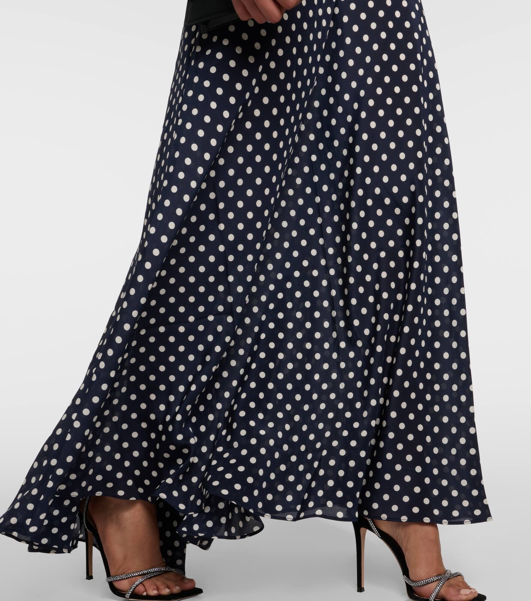 Emory polka-dot silk maxi dress - 6