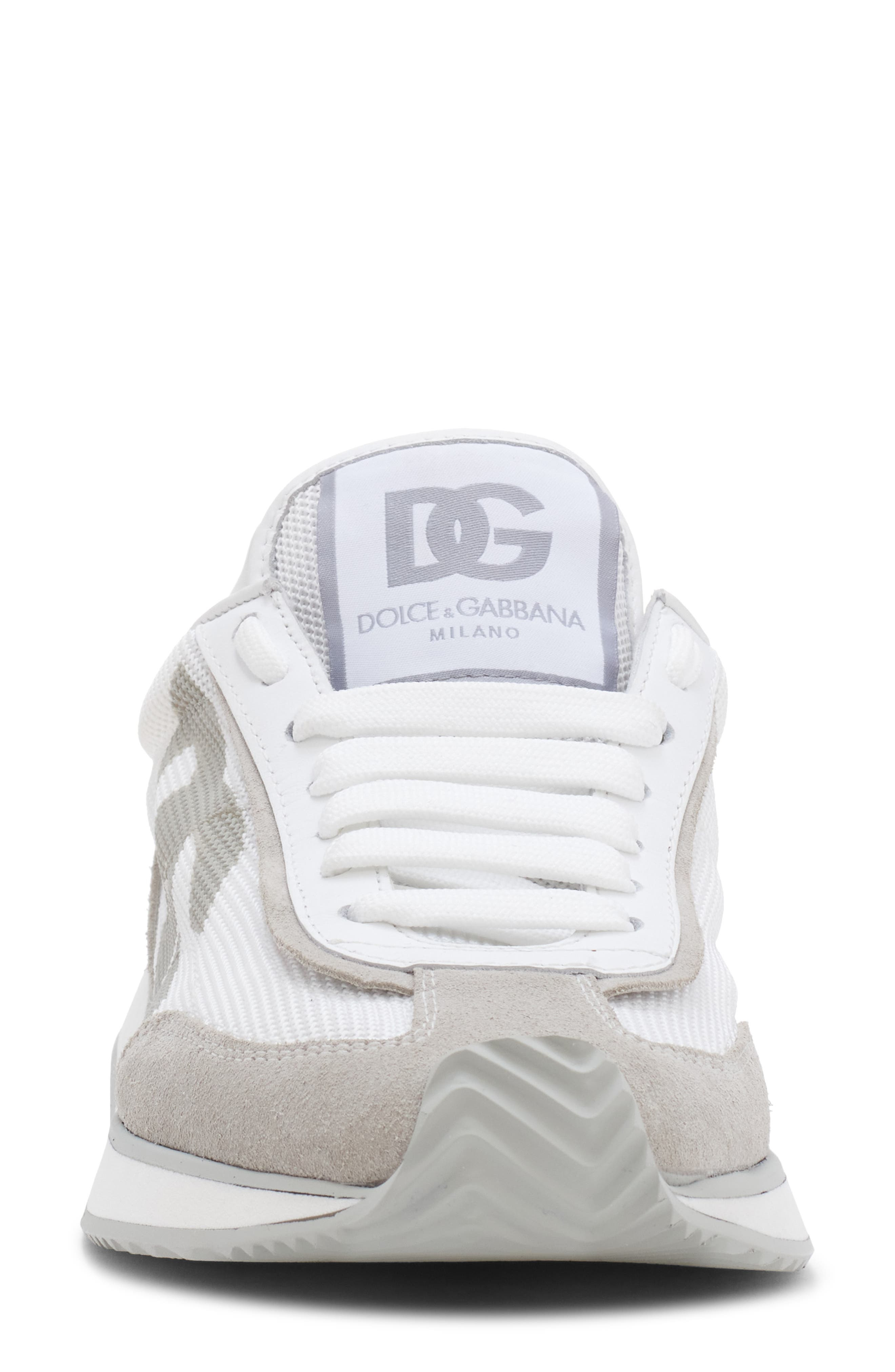 Dolce&Gabbana DG Cushion Sneaker in Bianco/Bianco at Nordstrom - 4