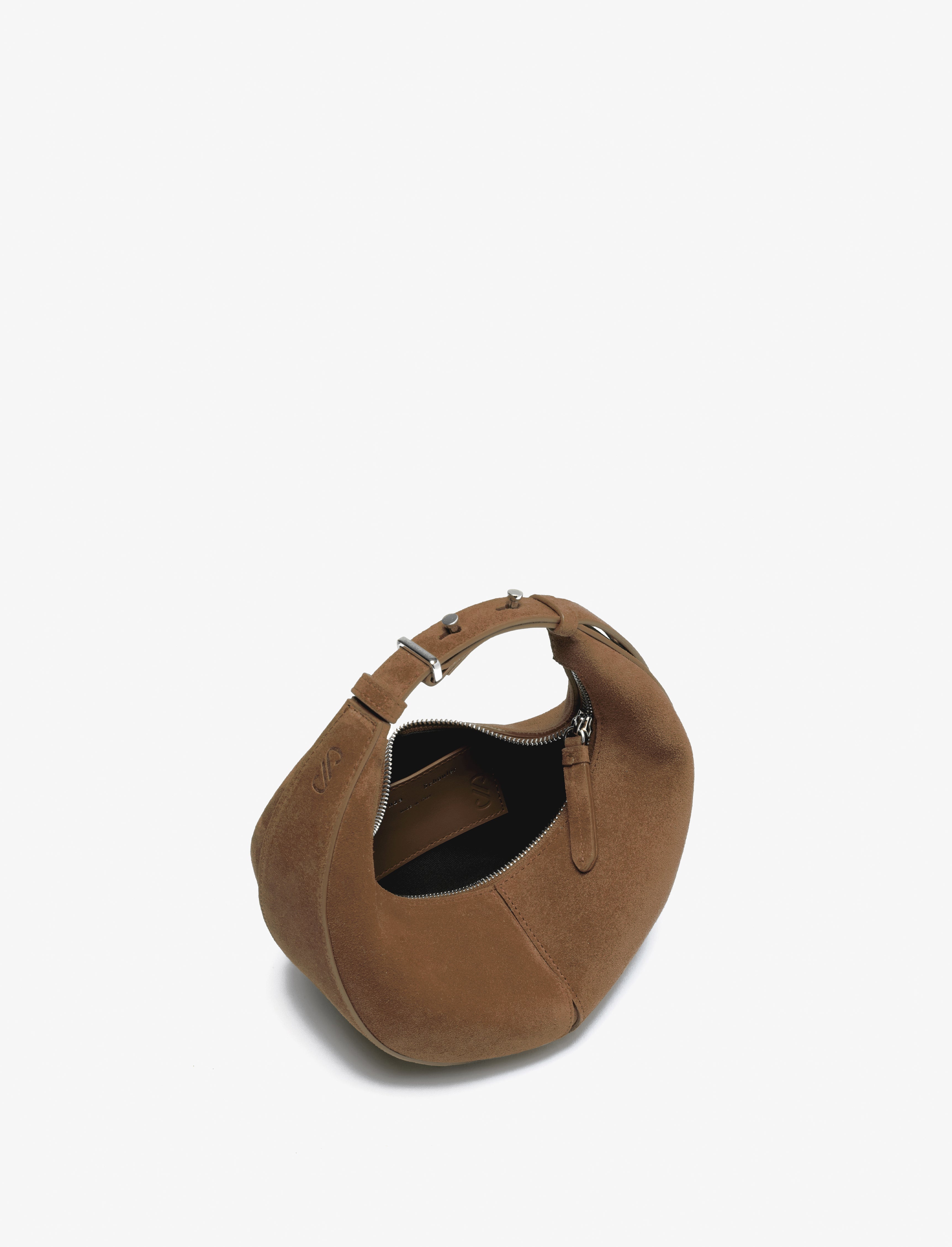 Mini Slide Bag in Soft Suede - 5