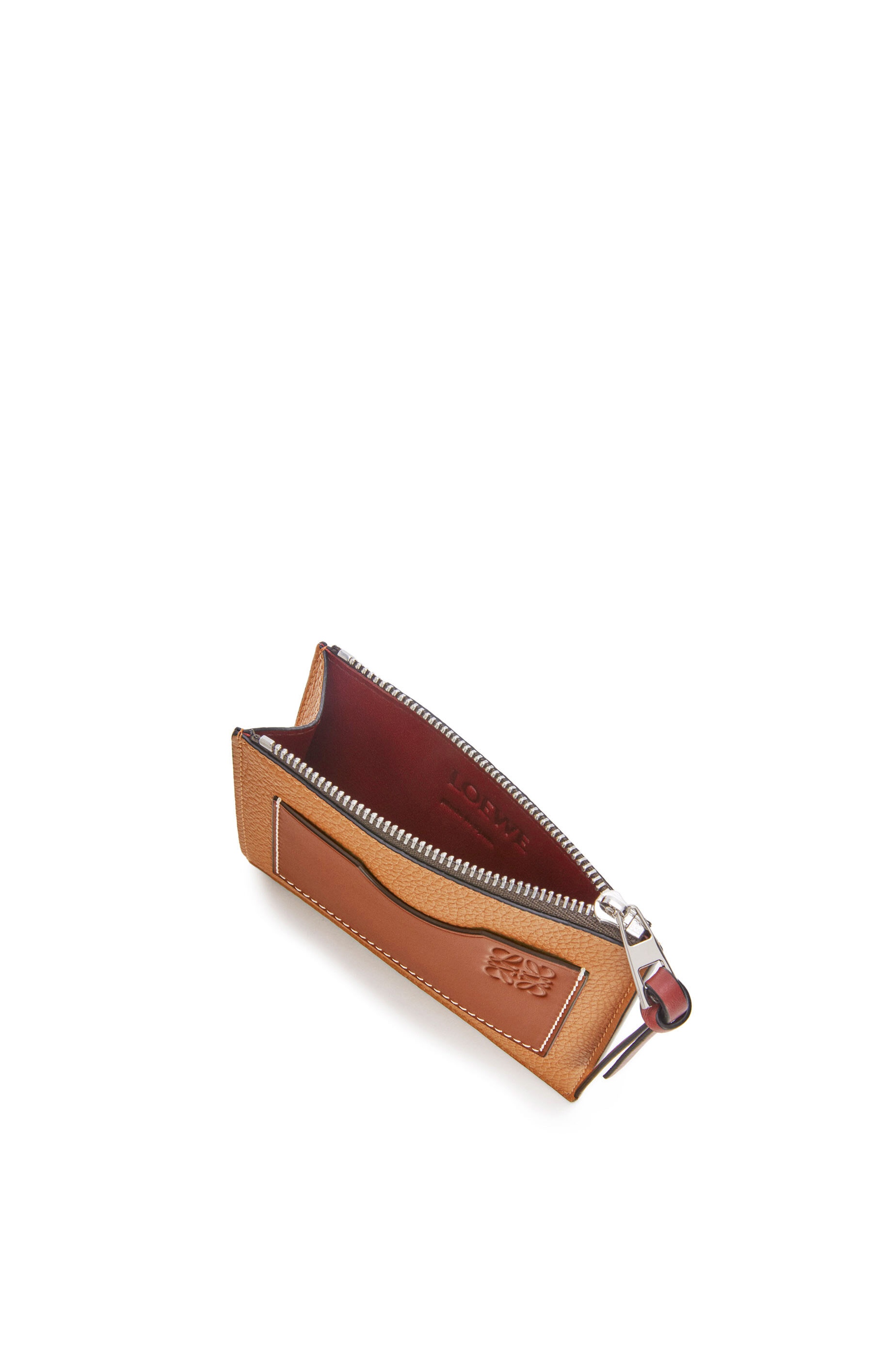 Coin cardholder in soft grained calfskin - 3