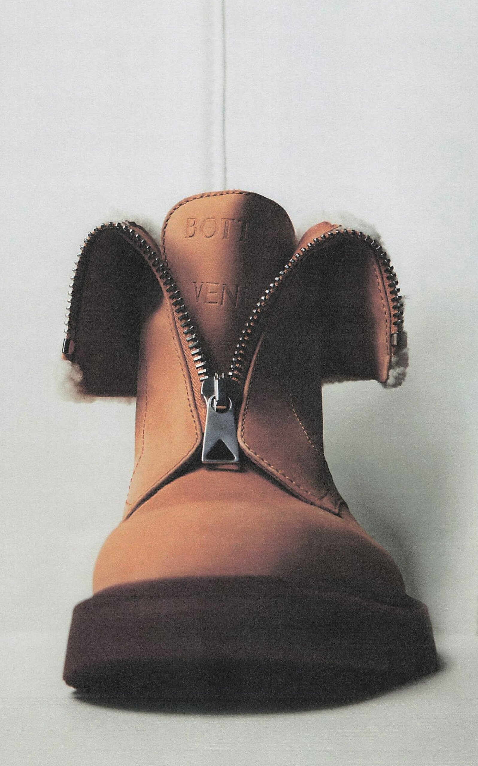 Haddock Shearling-Lined Nubuck Ankle Boots tan - 2
