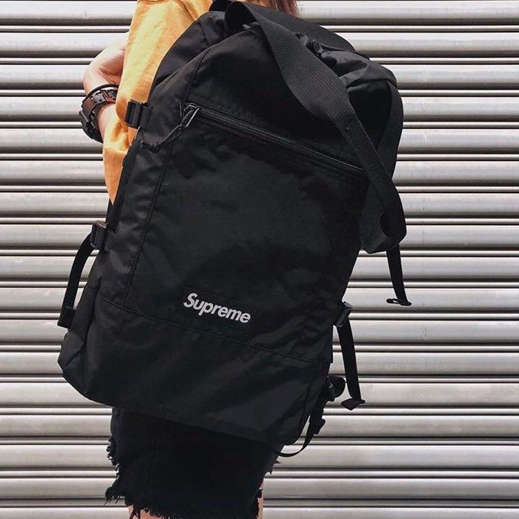 Supreme Tote Backpack 'Black White' SUP-SS19-913 - 4