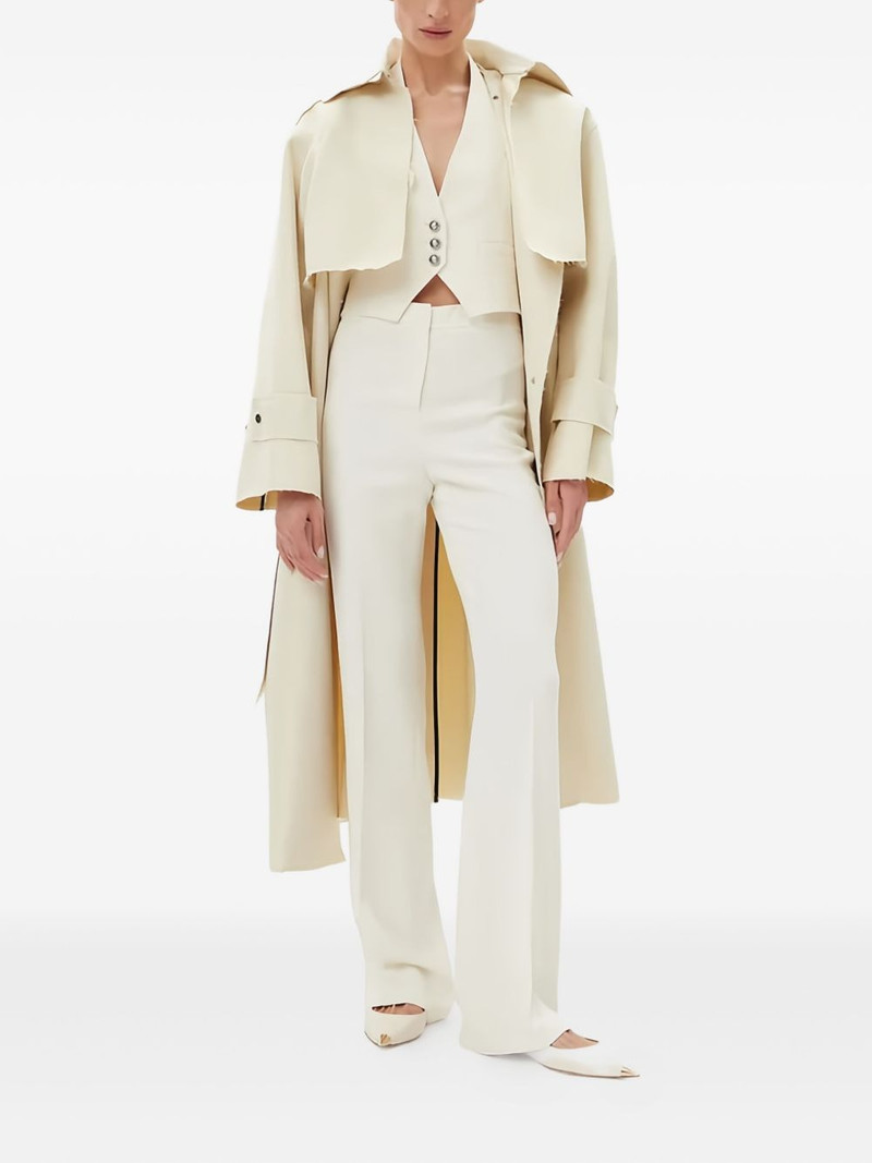 PINKO high-waisted straight-leg trousers outlook