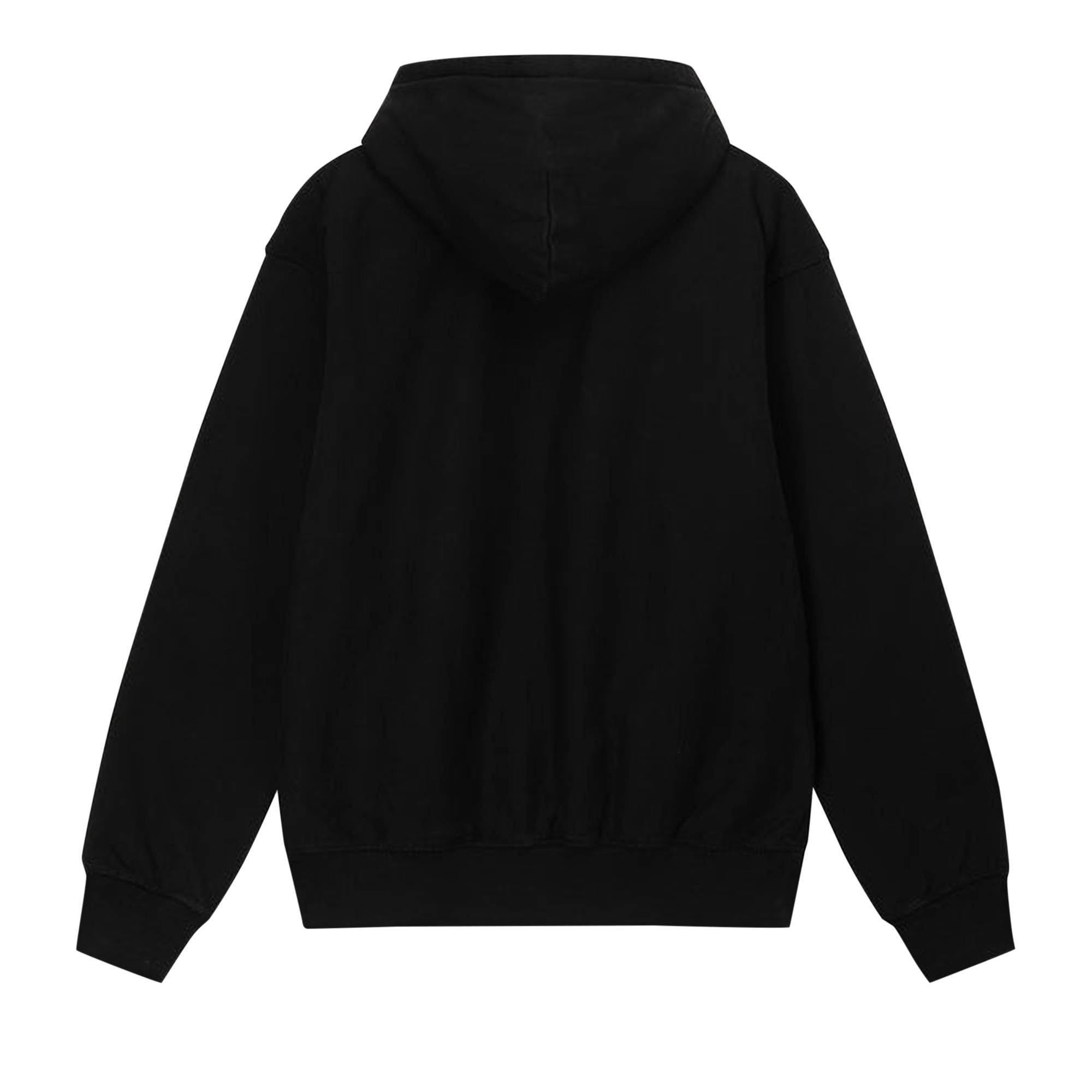 Stussy Champion Pigment Dyed Hoodie 'Black' - 2