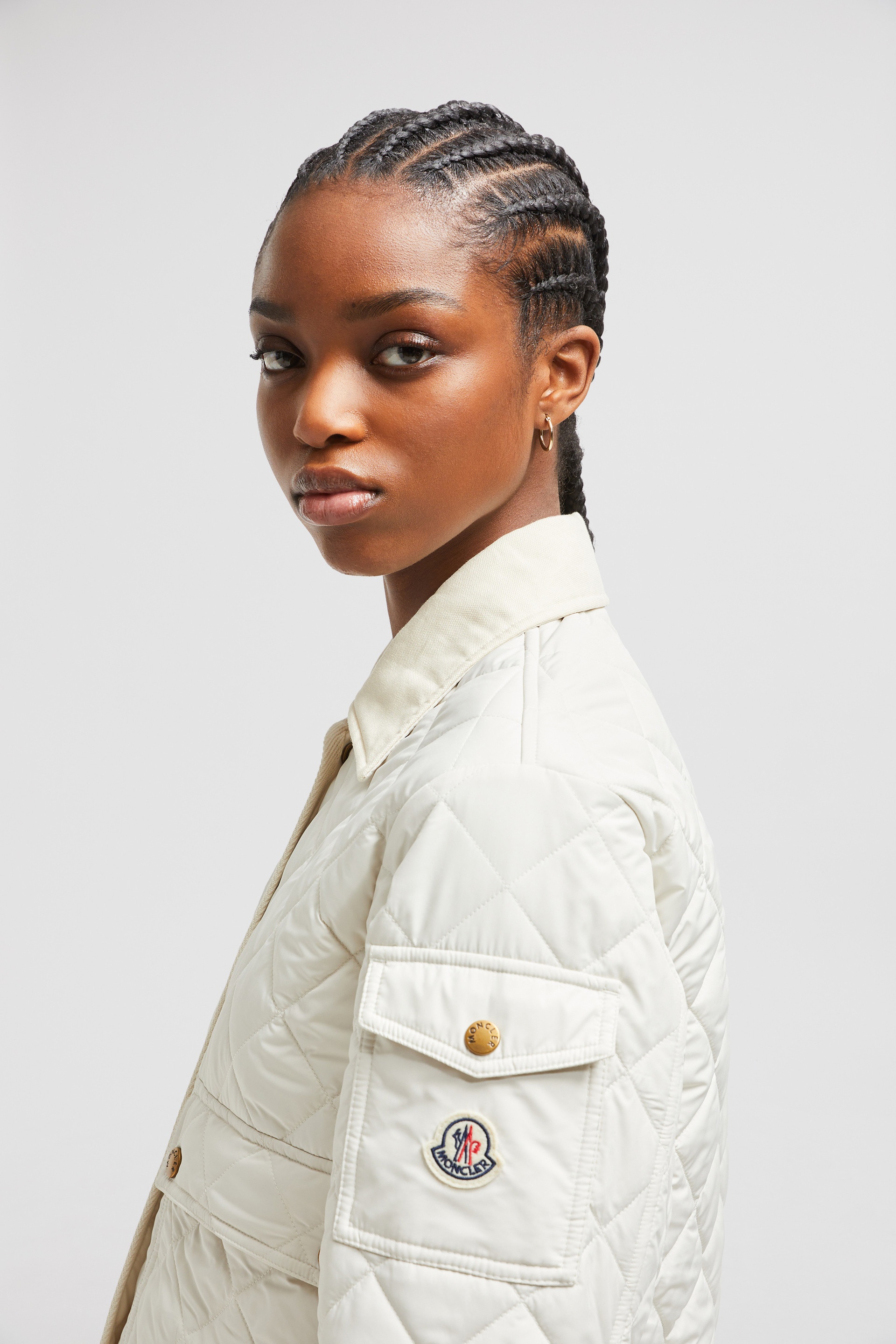 Chitre Diamond-Quilted Padded Shirt Jacket - 4