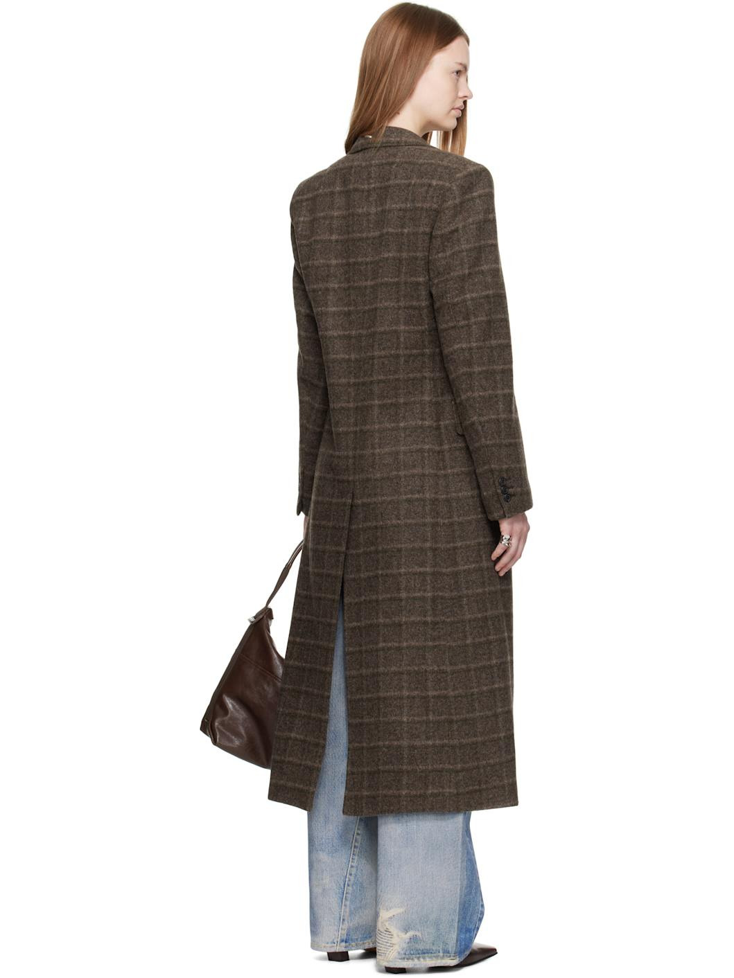 Brown Manta Coat - 3