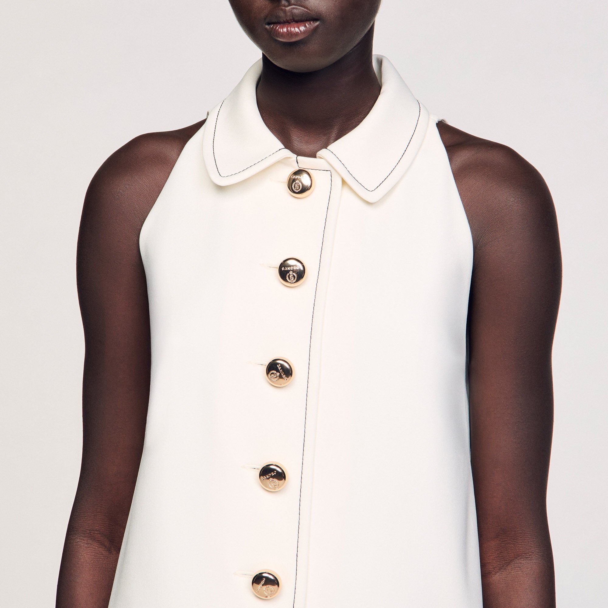 PETER PAN COLLAR MINI DRESS - 3