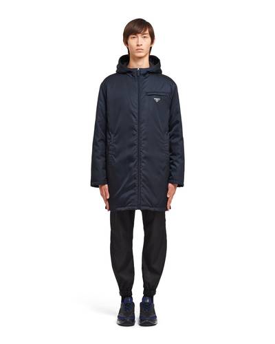 Prada Re-Nylon gabardine puffer coat outlook