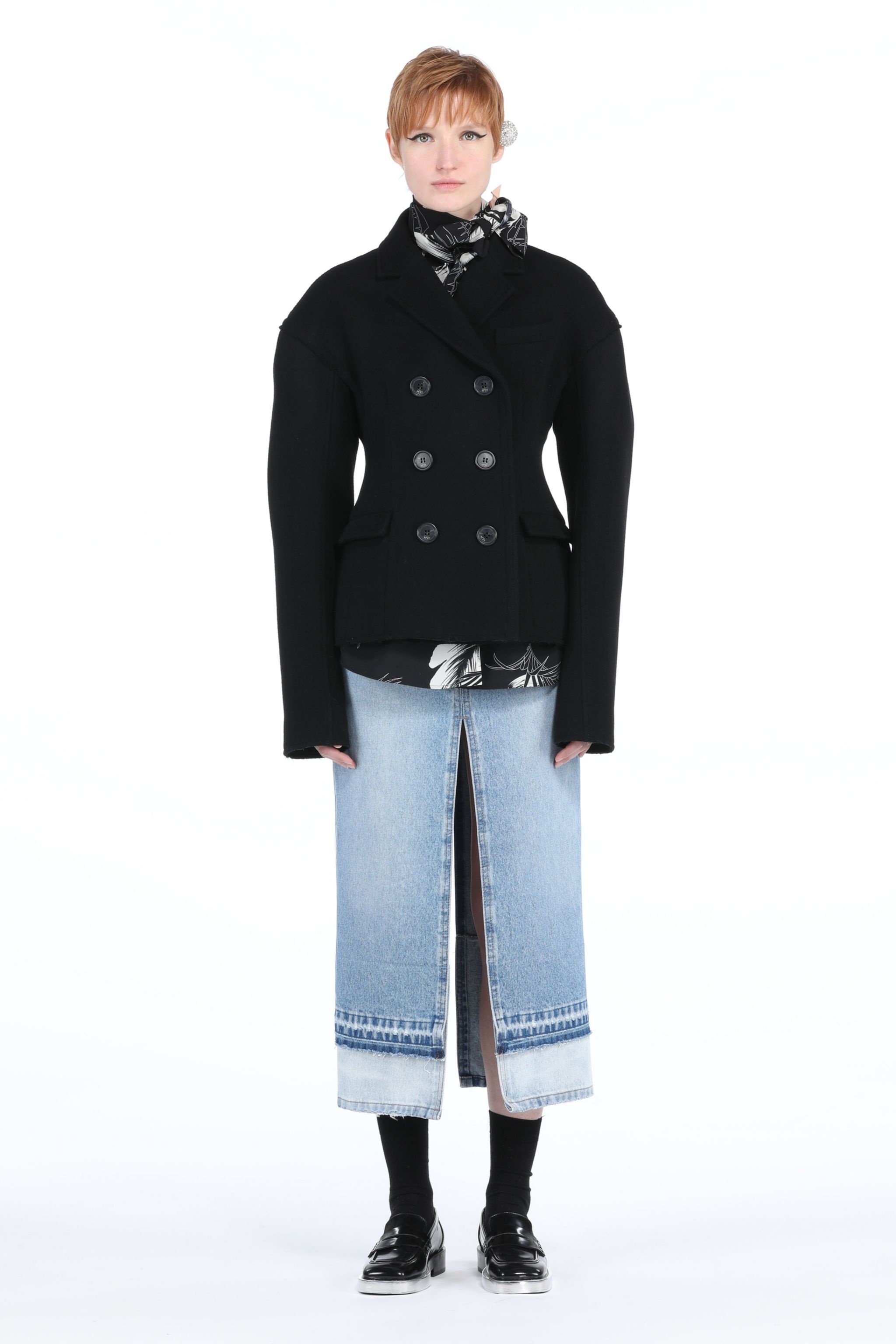 DOUBLE-BREASTED JACKET - 4