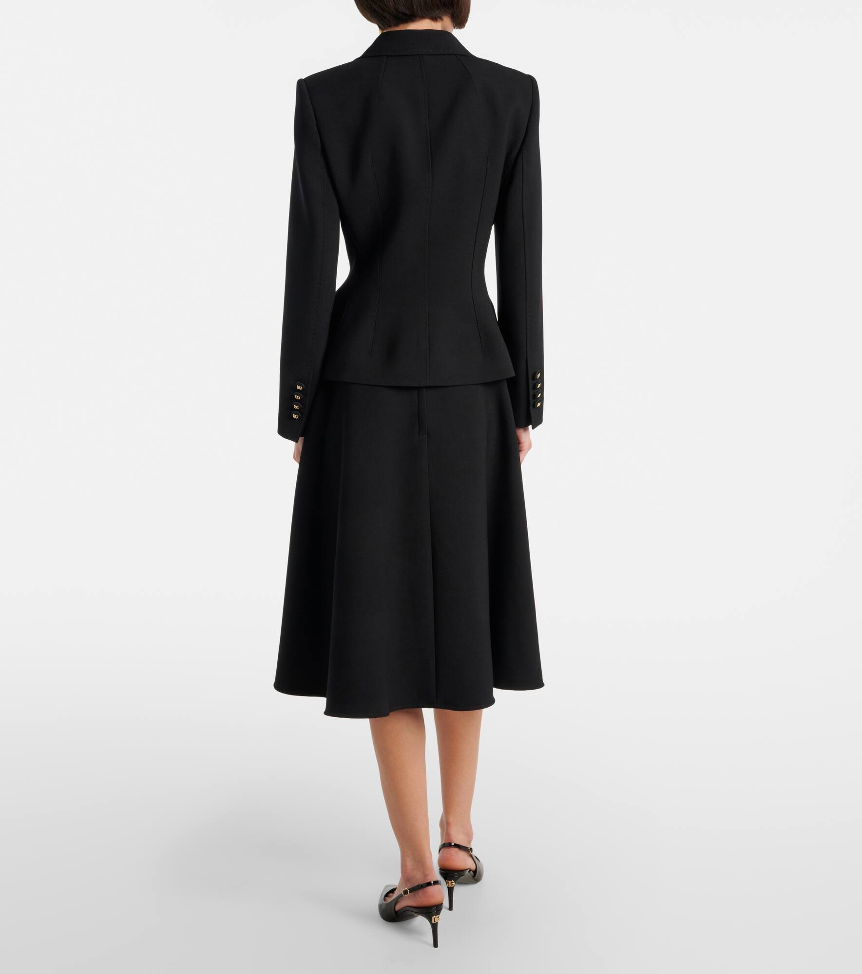 DG virgin wool blazer - 3