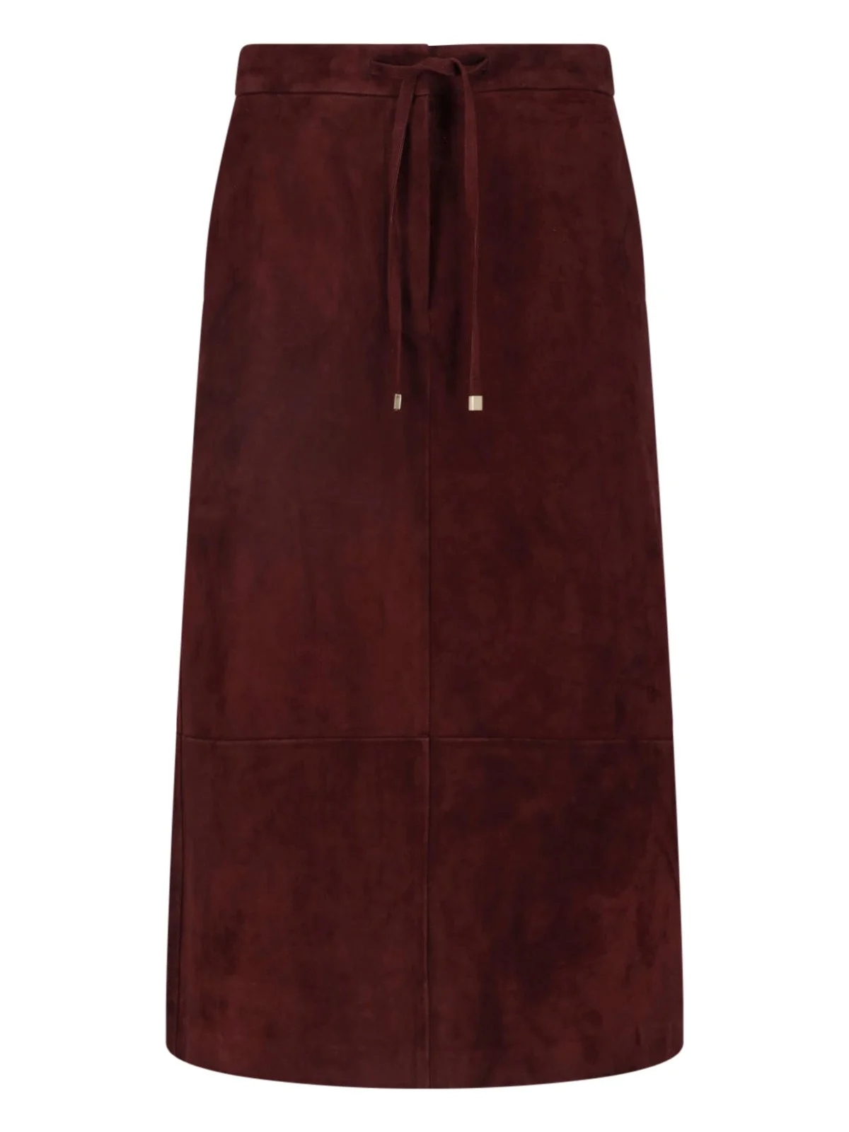 MIDI LAMBSKIN SKIRT - 1