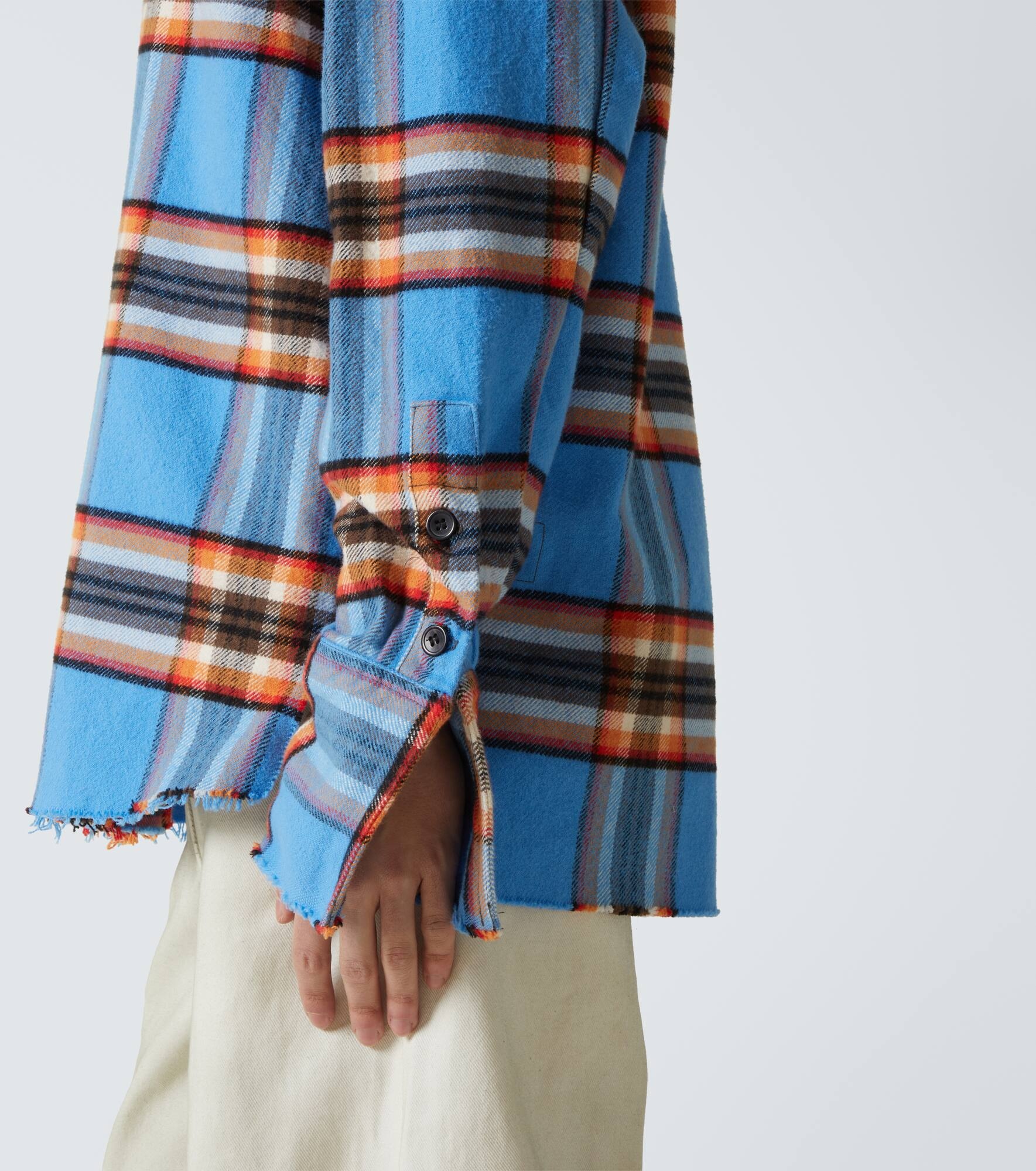 Plaid cotton shirt - 6