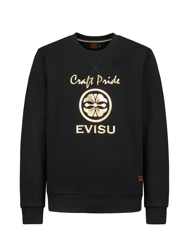 KAMON AND DAICOCK FOIL PRINT SWEATSHIRT 1