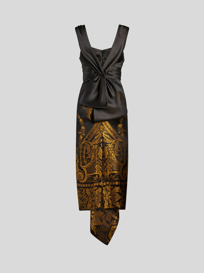 SILK JACQUARD DRESS 5