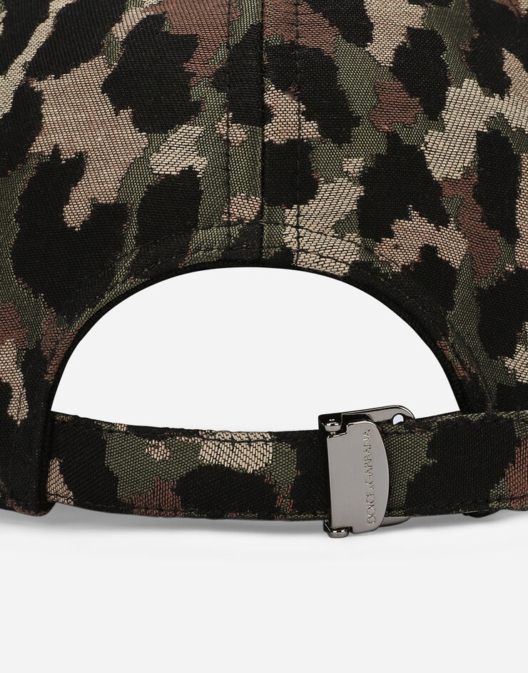 Camouflage baseball cap with plate - 4