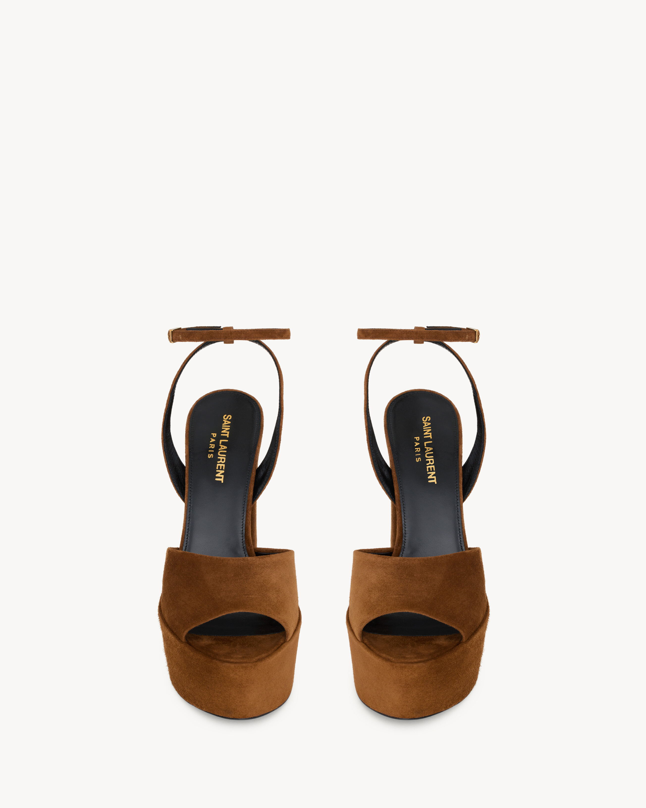 jodie platform sandals in suede - 2