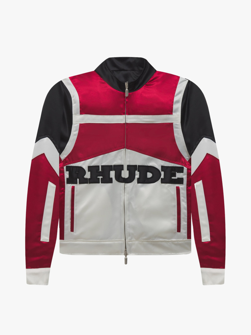 SATIN RHACING JACKET 1