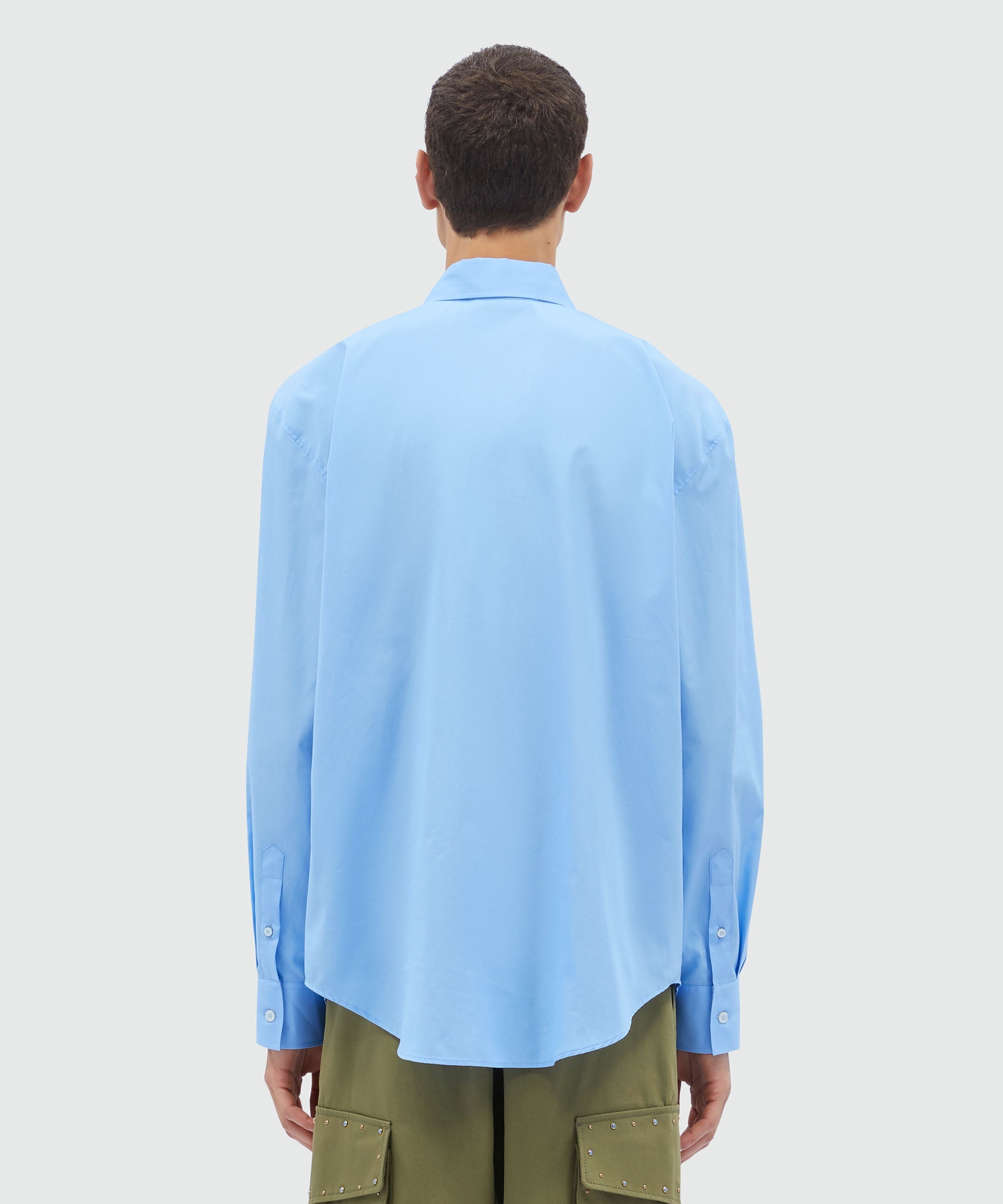Organic cotton shirt with multicolor studs - 3
