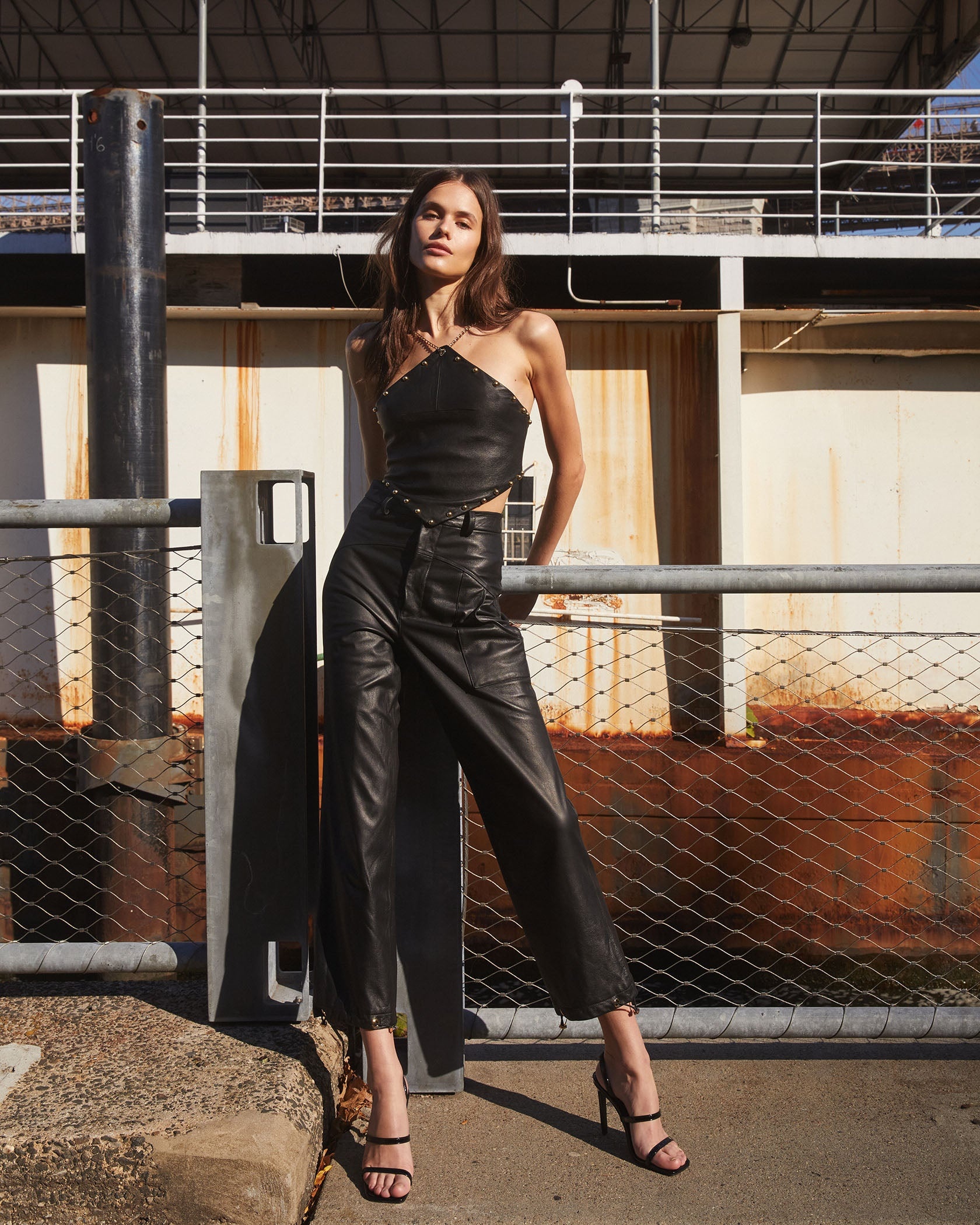 Hannah Leather Pant - 3