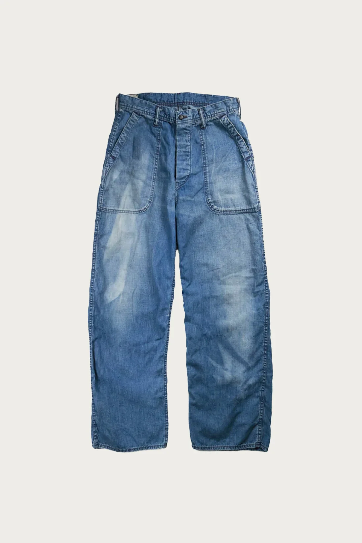 1141HW-1 USN Seamen's Trousers HW "Master Of Reality" - Indigo Blue - 1