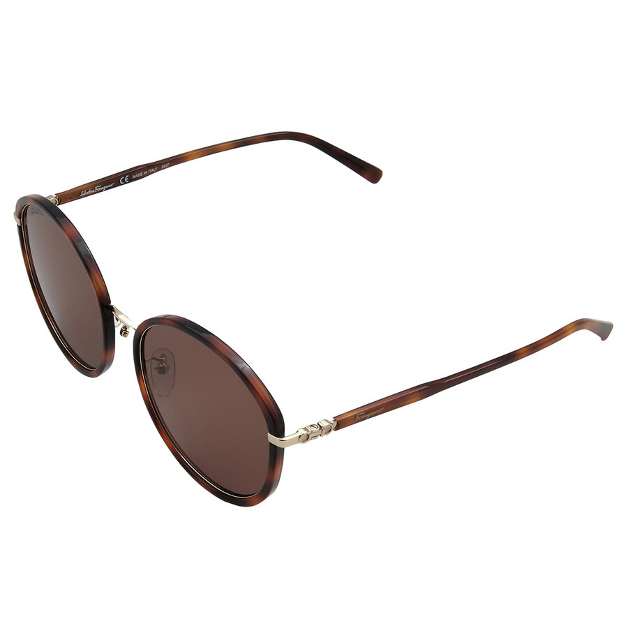 Salvatore Ferragamo Oval Ladies Sunglasses SF250SA 723 57 - 4