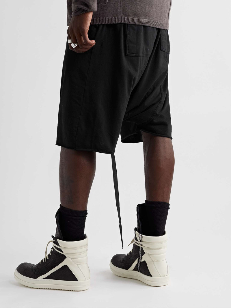 Pods Wide-Leg Cotton-Jersey Drawstring Shorts 4