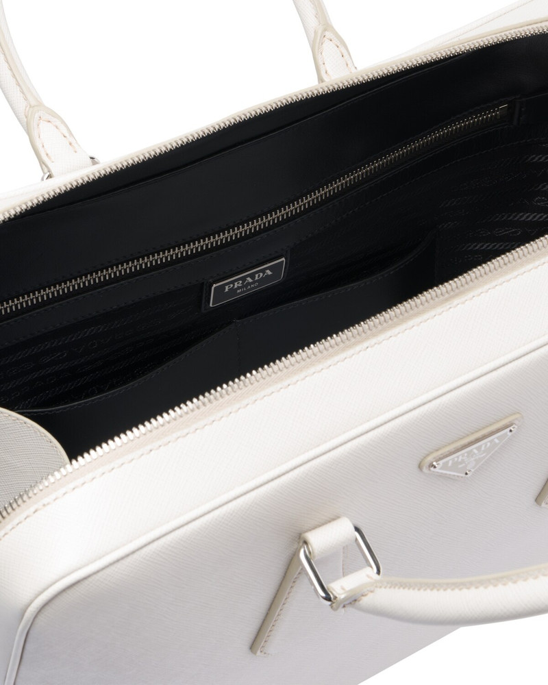 Saffiano Leather Work Bag 5