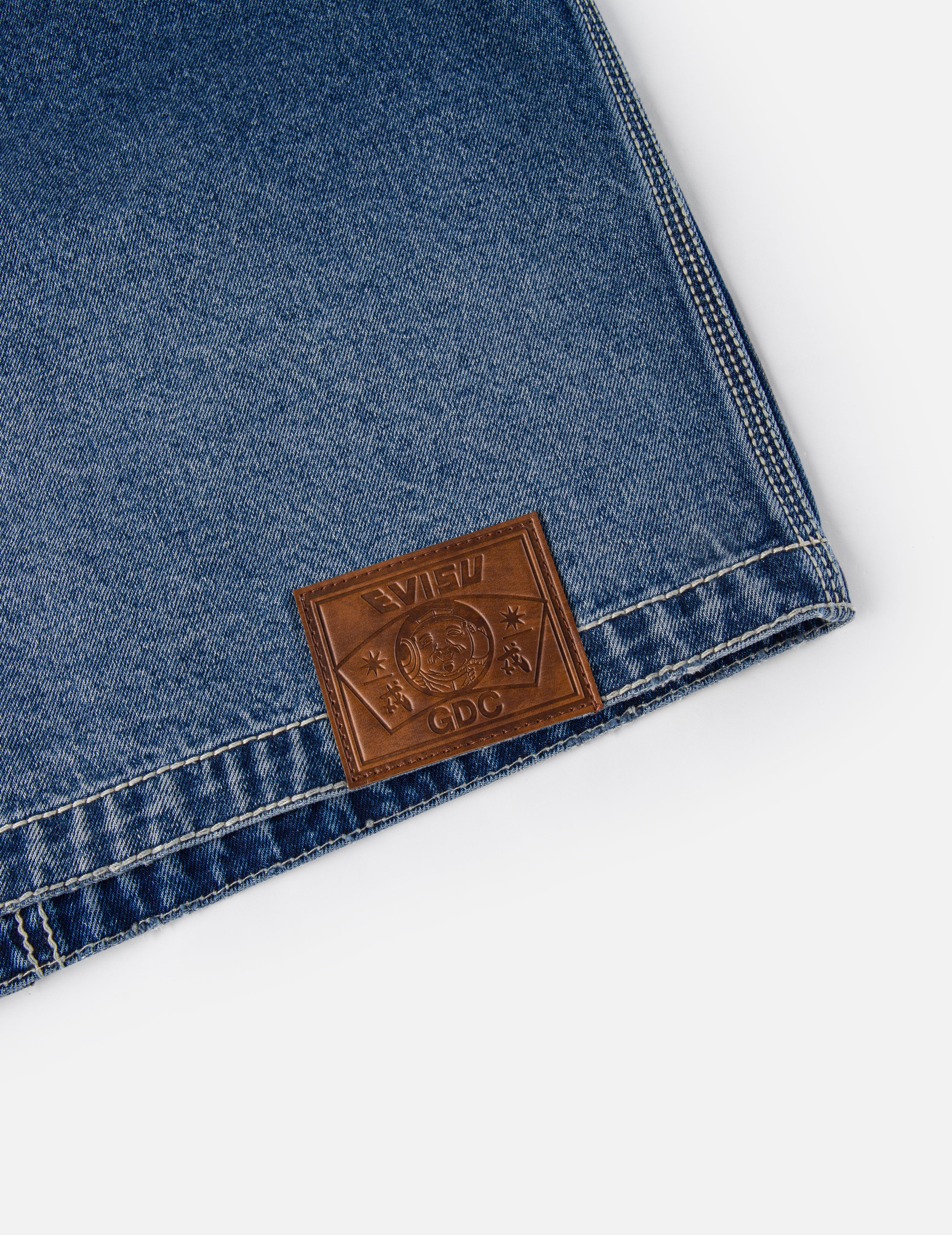 EVISU X GDC Embroidery Relax Fit Denim Jacket - 12