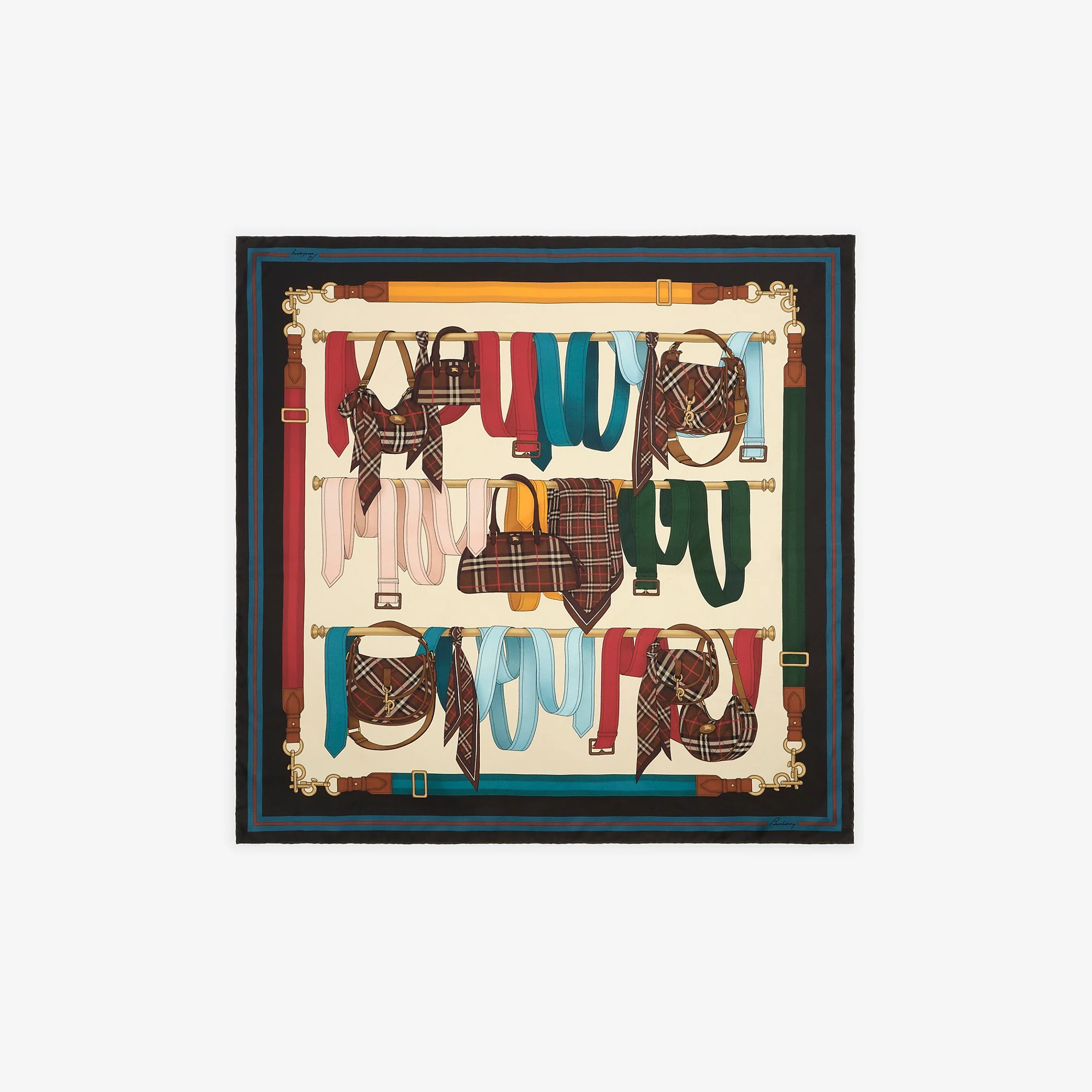 Essentials Silk Scarf - 1