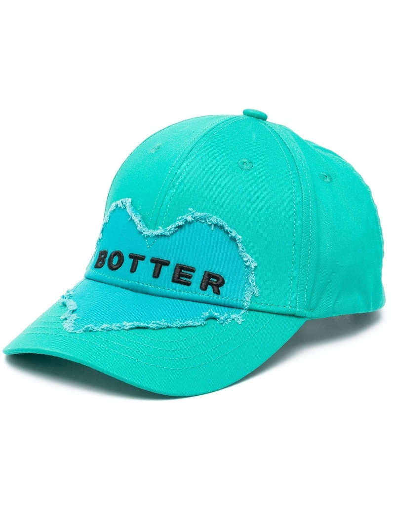 logo-patch cotton cap 1