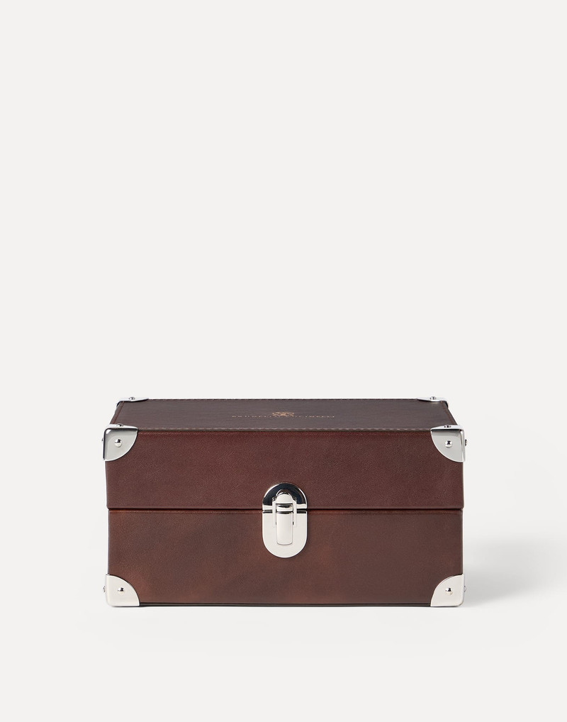 Burnished calfskin watch organizer 1