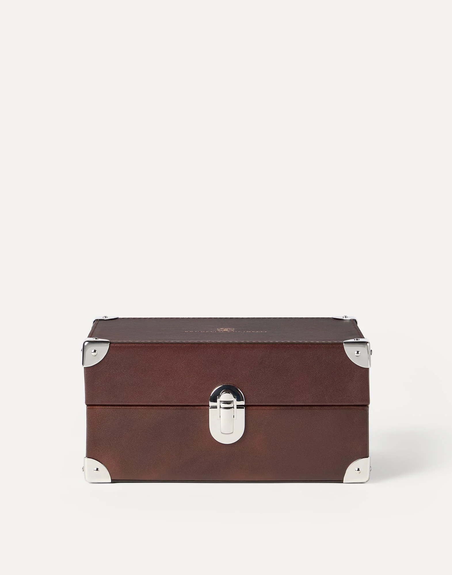 Burnished calfskin watch organizer - 1