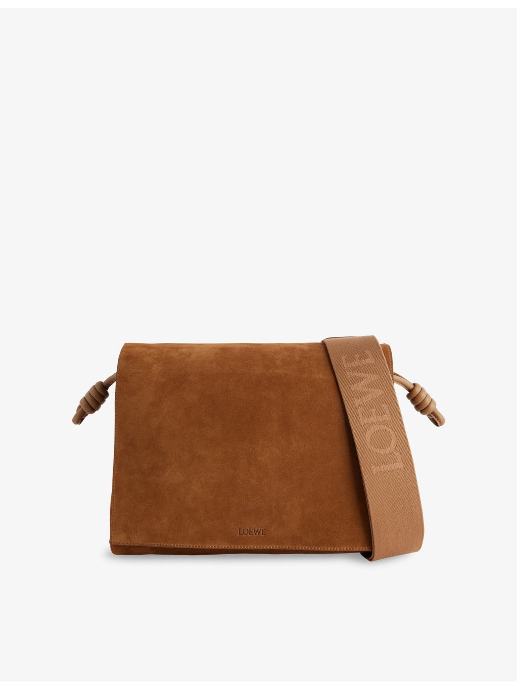 Flamenco Suede Satchel Bag - 1