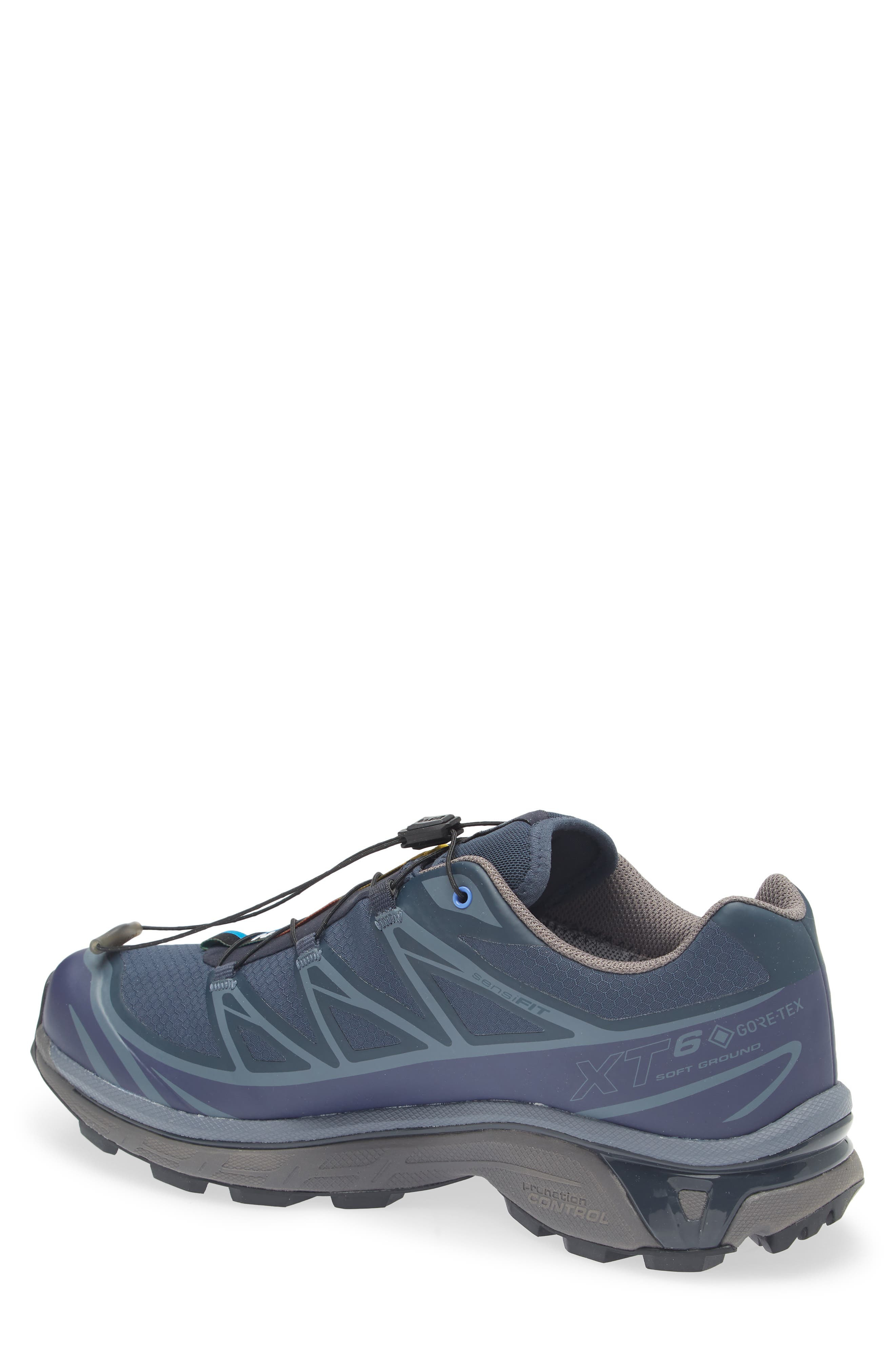 Salomon XT-6 Gore-Tex® Waterproof Sneaker in Blue Nights/Astral Aura/Plum at Nordstrom - 2
