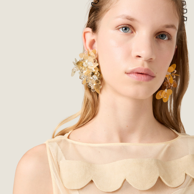 Embellished tulle top 4