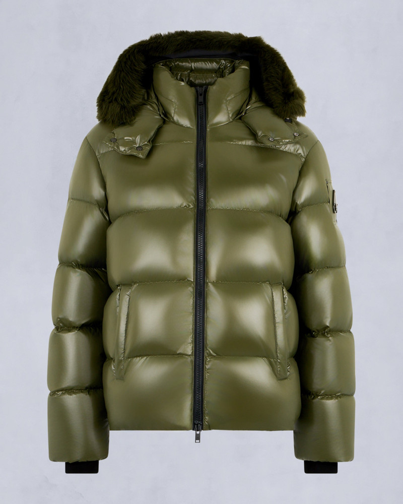 KINGS PUFFER SHEARLING TRIM JACKET 1