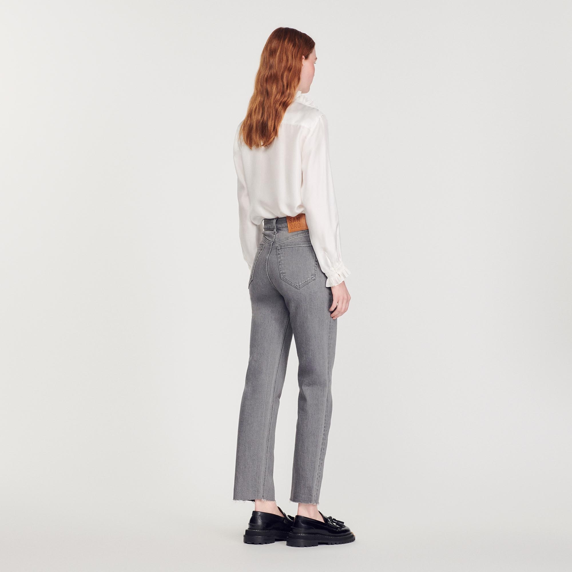 Straight leg stretch jeans - 6