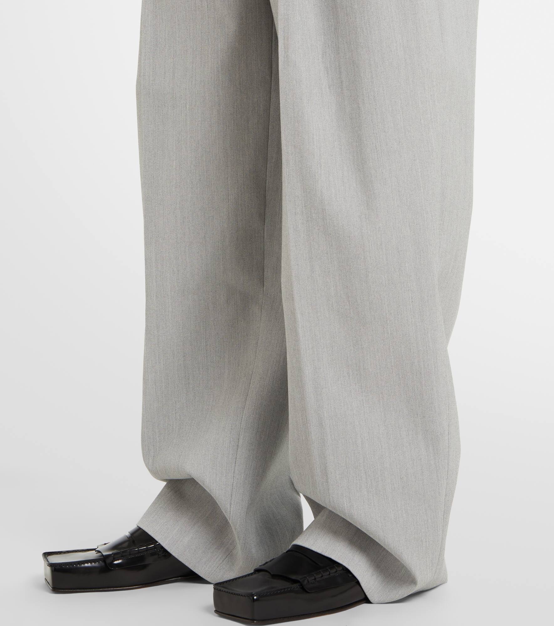 Curzio mid-rise jersey wide-leg pants - 6