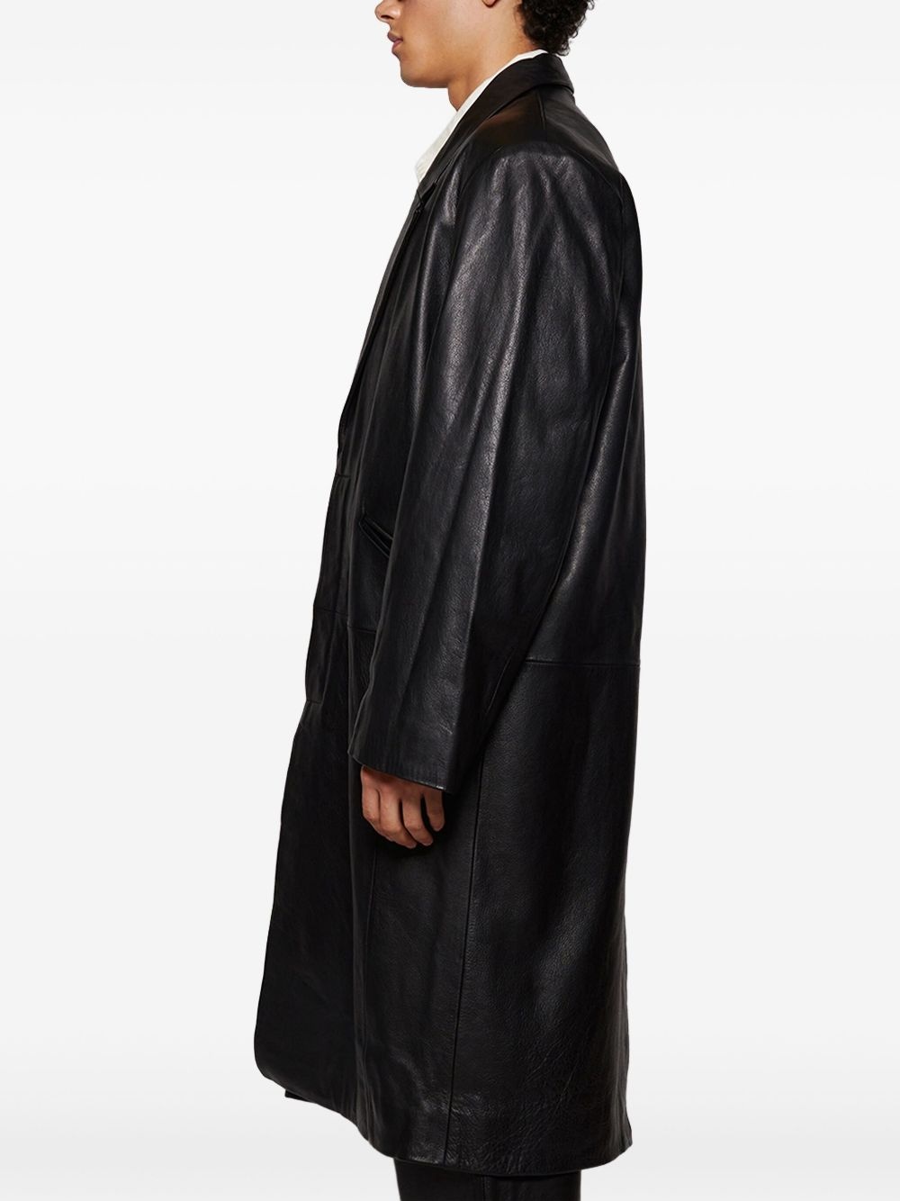 leather coat - 4