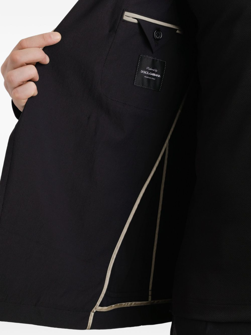 double-breasted patch-pocket blazer - 6