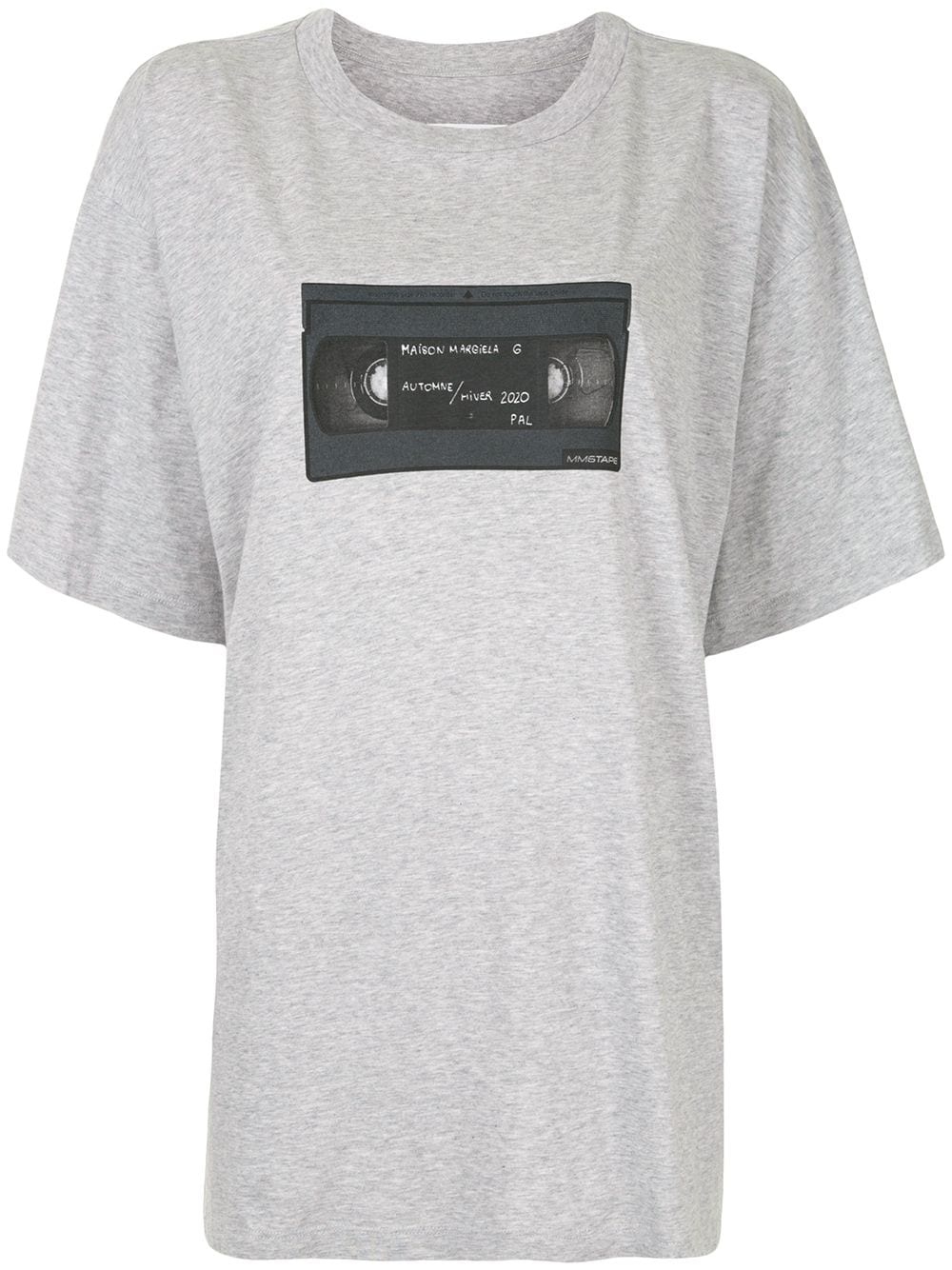 video tape-print T-shirt - 1