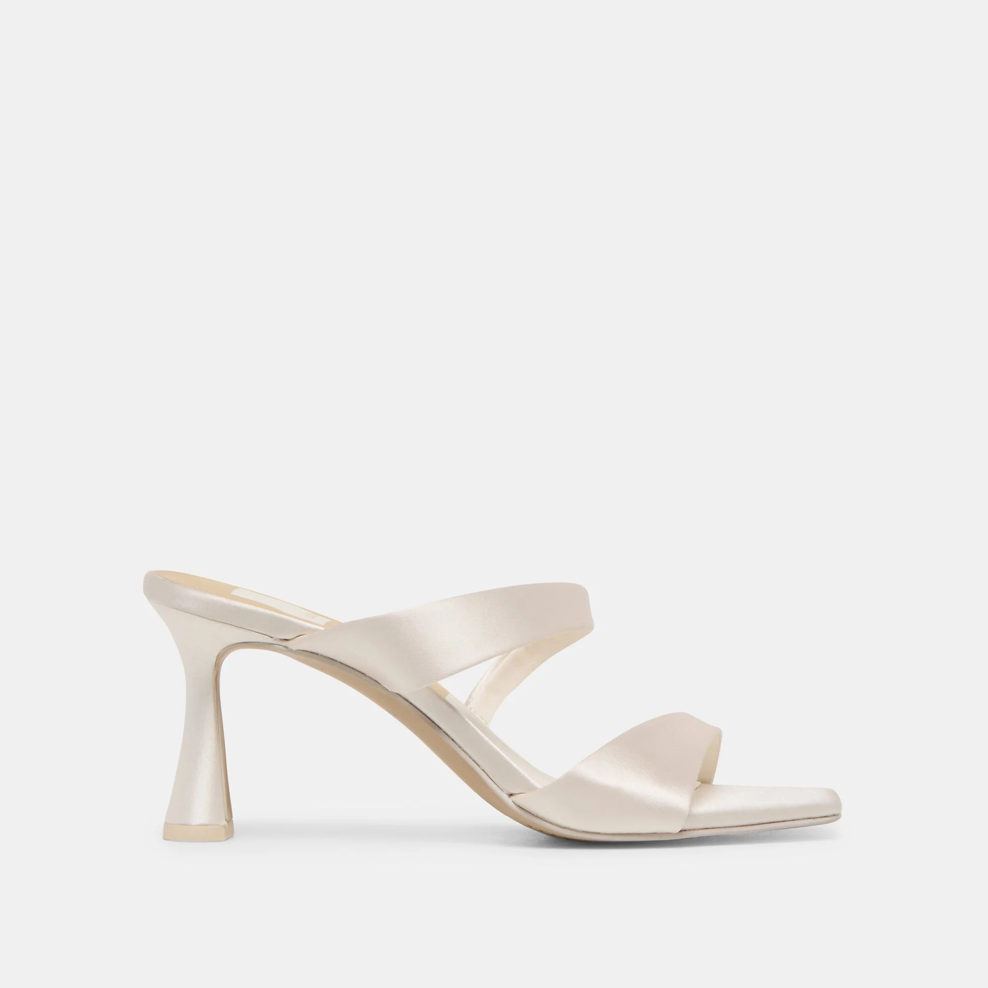 ICELYN HEELS IVORY SATIN - 1