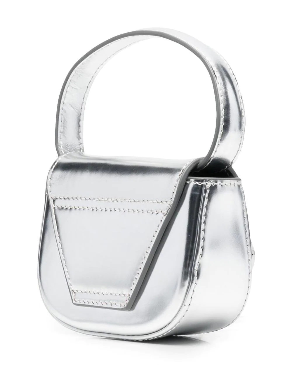 1DR-XS-S logo plaque metallic mini bag - 4