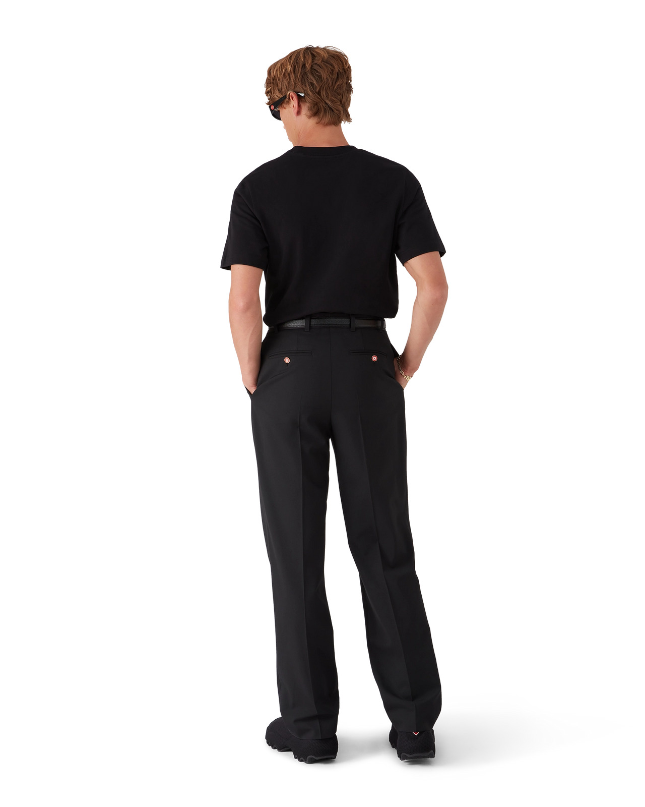 Wool Tailoring Pleated Trousers - 3