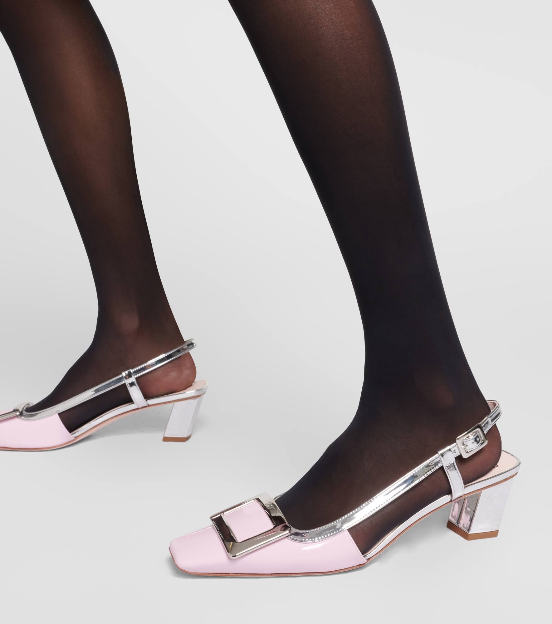 Belle Vivier patent leather slingback pumps - 4