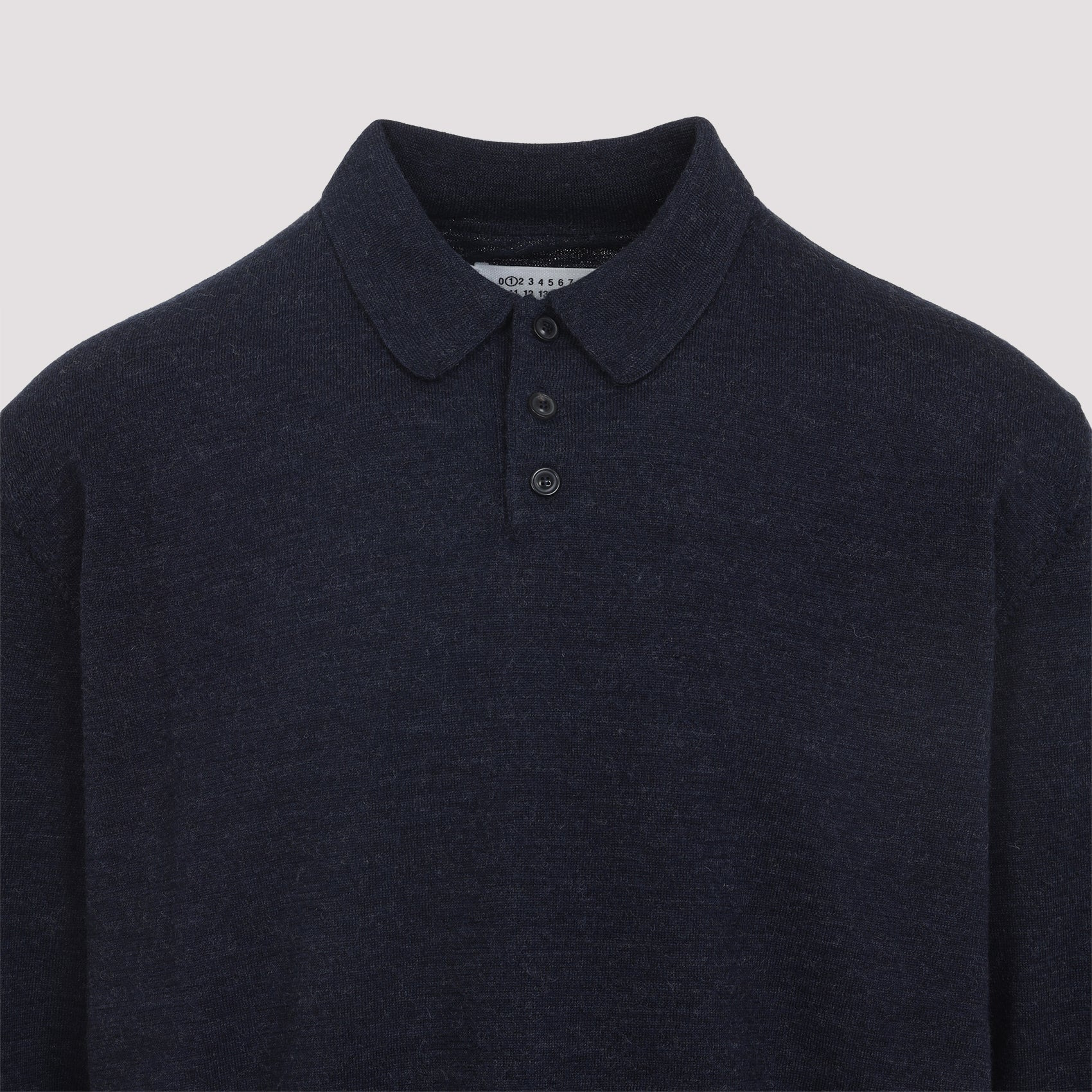 Maison Margiela Wool Polo Men - 4